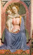 DOMENICO VENEZIANO The Madonna and Child with Saints (detail) dh china oil painting reproduction